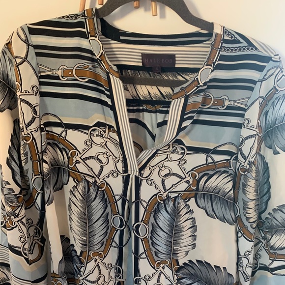 Hale Bob silk blouse - Picture 7 of 8